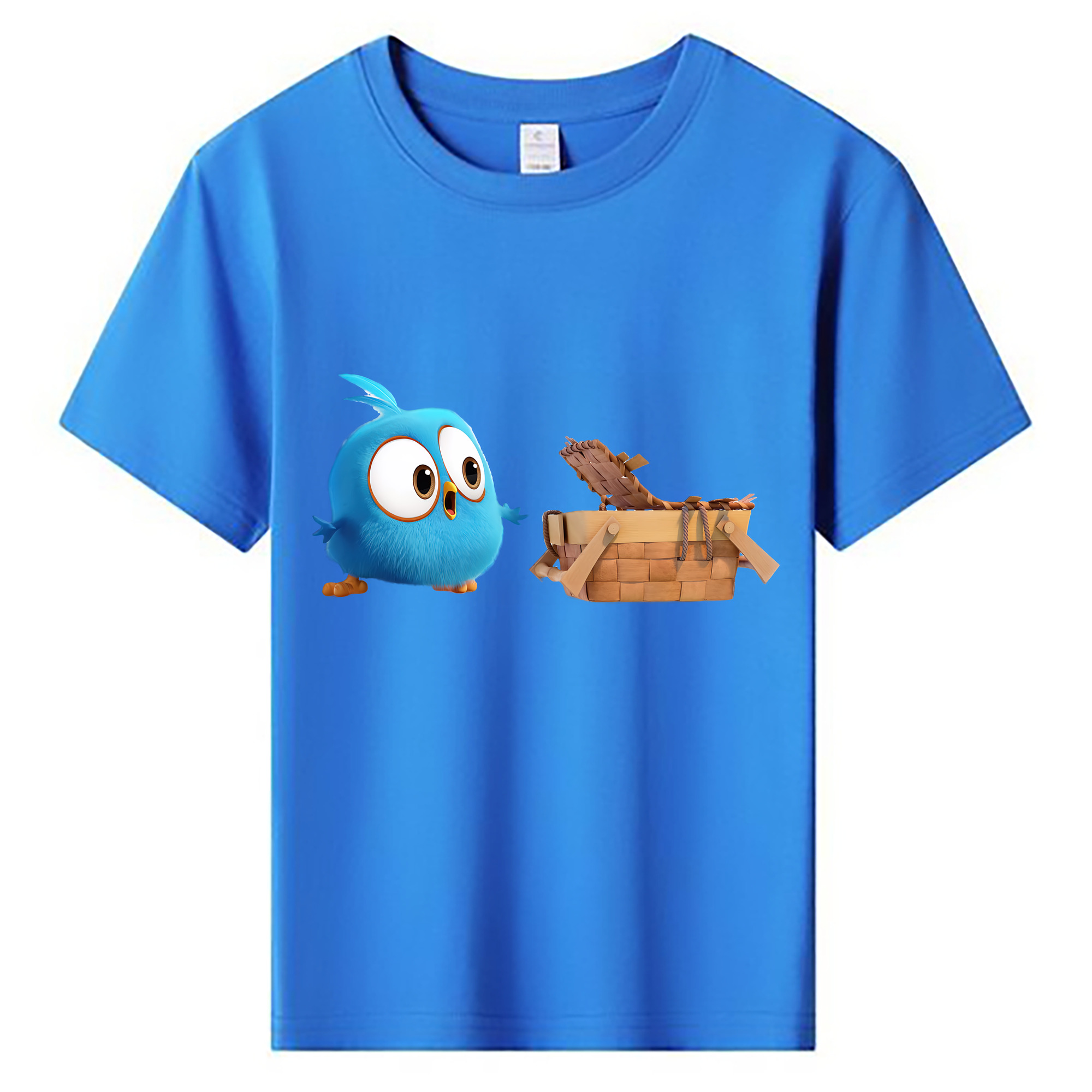 （画像用） Angry Birds アングリーバード 綿100％キッズTシャツ（フロントプリント）